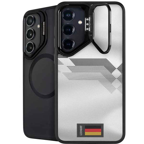 Germany Soccer Flag Galaxy S25 Plus Kickstand Case